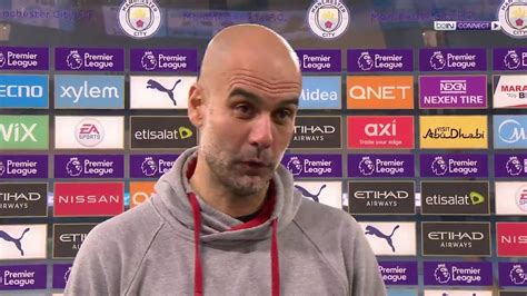 pep guardiola post match interview today